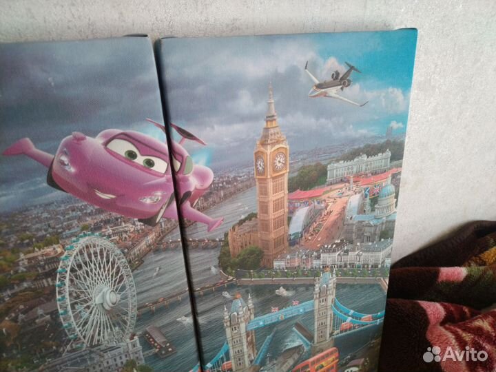 Картина панно Тачки