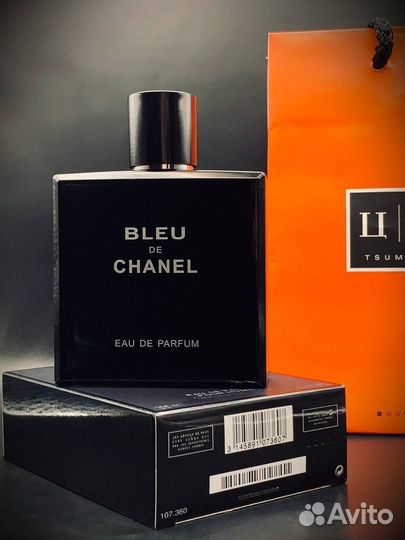 Духи bleu de chanel 100мл ОАЭ