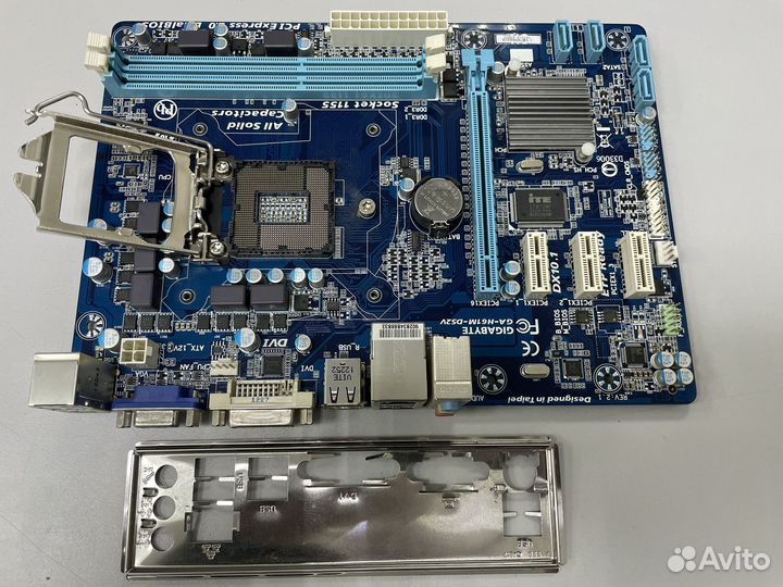 Материнская плата gigabyte ga-h61m-ds2v