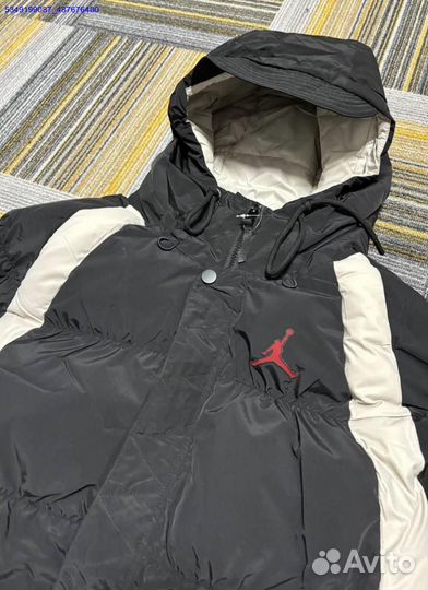 Теплый пуховик Jordan: зима без забот