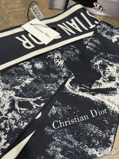 Шелковая лента твилли Twilly повязка Dior
