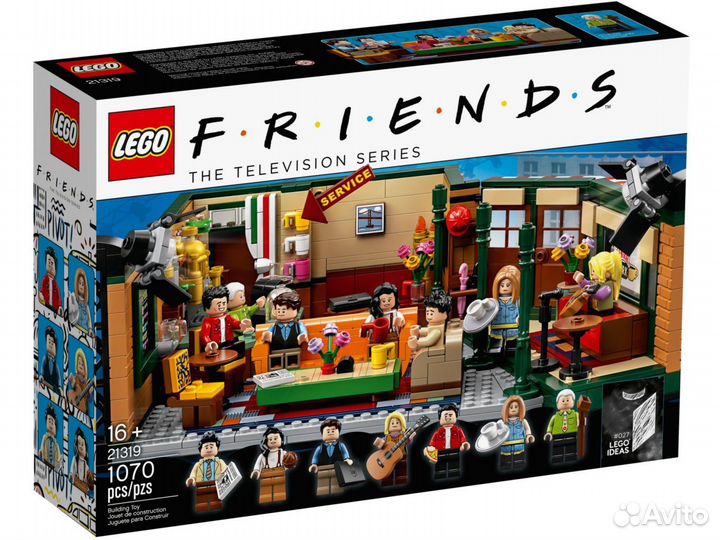 Набор Lego 21319 Friends Central Perk Лего Друзья