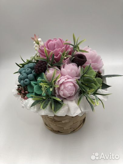 Букеты, композиции и наборы из мыла