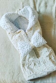 Зимний конверт одеяло на выписку