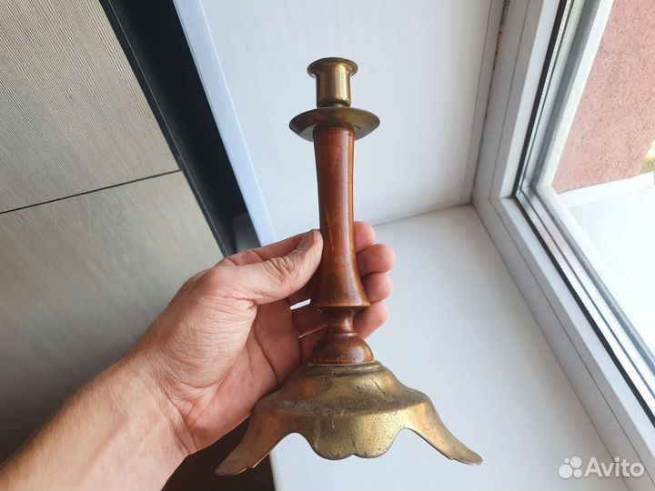 Подсвечник бронза СССР