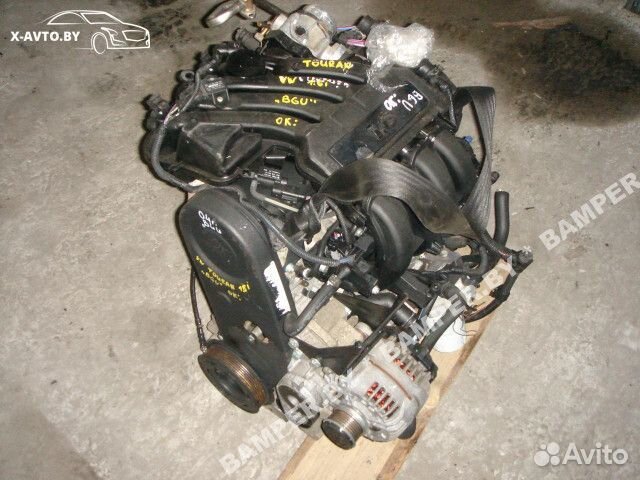 BGU Двигатель к Audi A3 8P, 2004 г. 1.6 л, бензин