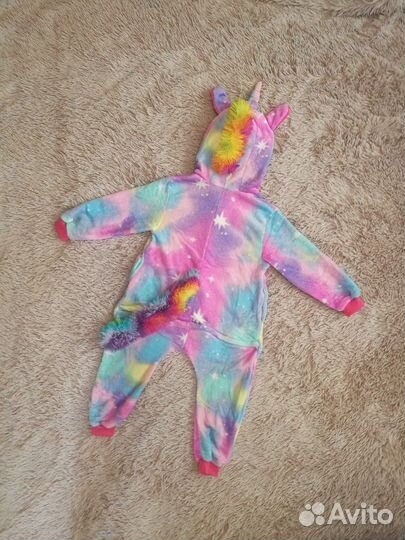 Звёздный Единорог, кигуруми-пижама, рост 100см