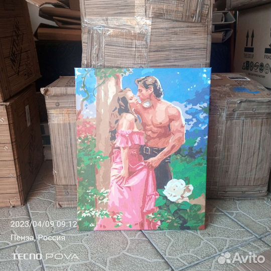 Картина на подрамнике 40х50
