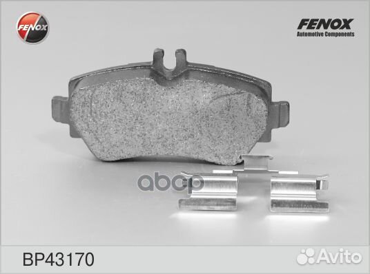 Колодки тормозные дисковые перед прав/лев M