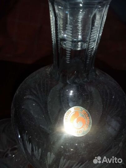 Графин с рюмками СССР