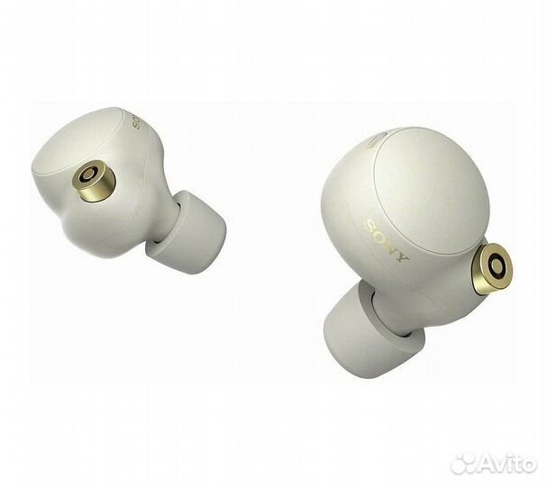 Наушники Sony WF-1000XM4, серебристый