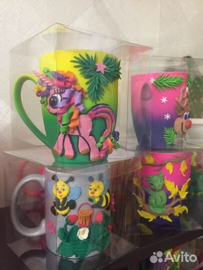 Кружка ручной работы