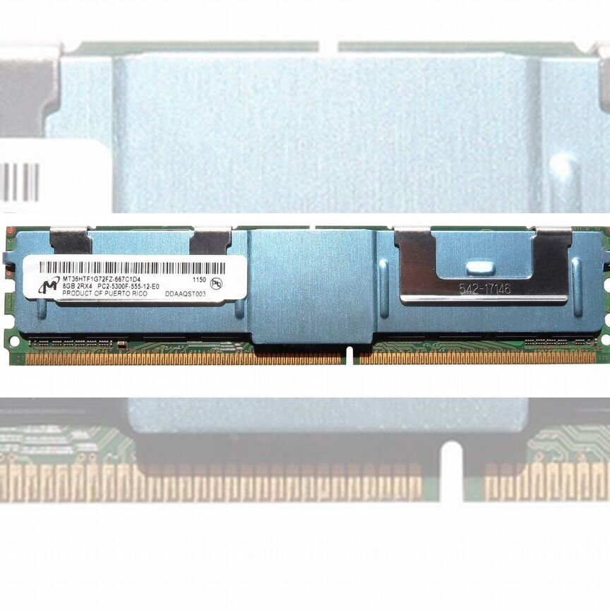 [MT36HTF1G72FZ-667C1D4] Оперативная Память Micron Mt36htf1g72fz-667c1d4