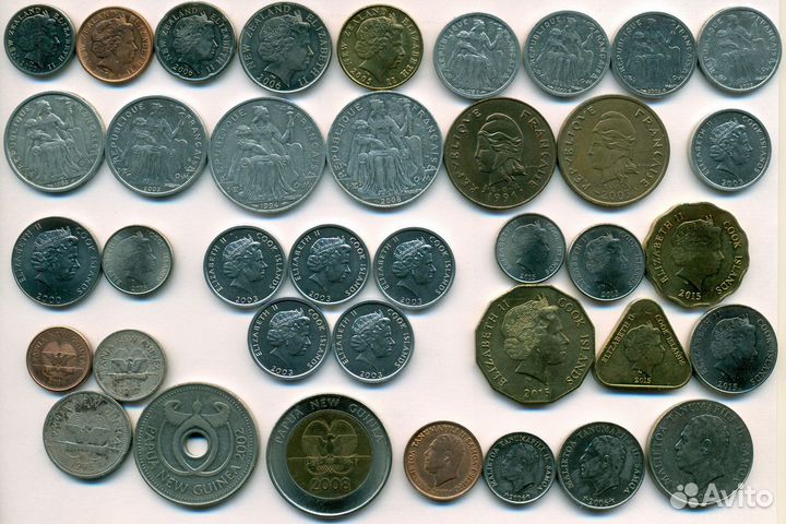 Монеты Австралии и Океании