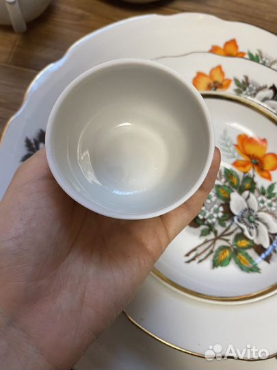 Чайный сервиз фарфор СССР дулево