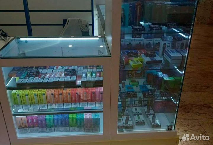 Тонировка табачных витрин и прилавков