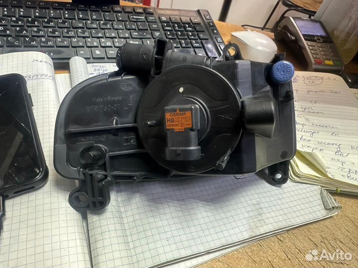 Фара противотуманная audi A4 11-15 Левая