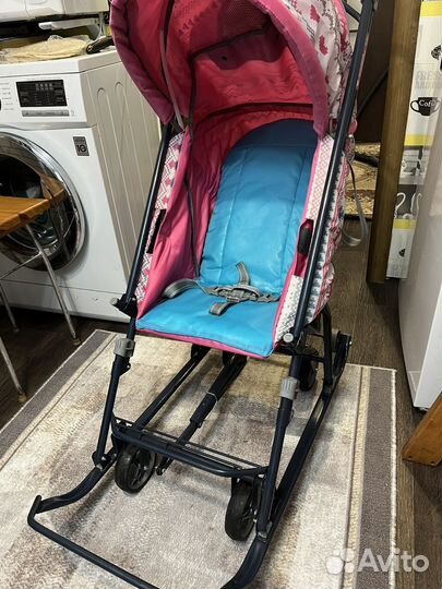 Коляска санки