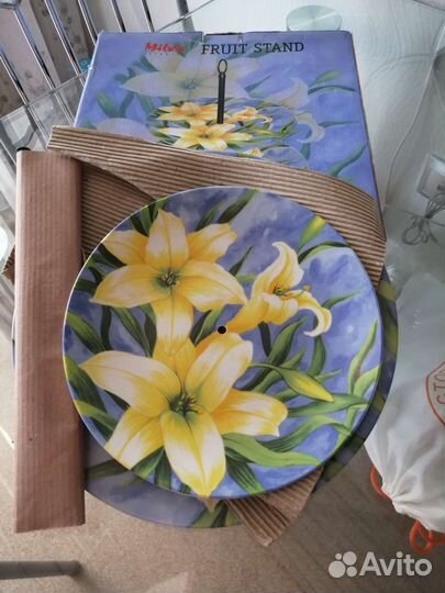 Ваза для фруктов, двойная