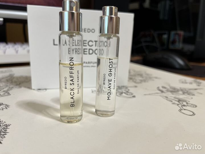 Byredo black saffron, Mojave ghost