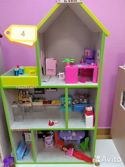 Домик кукольный