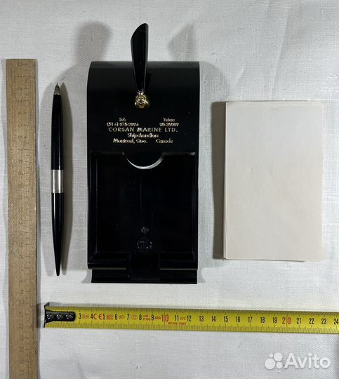 Письменный набор (ручка на подставке)