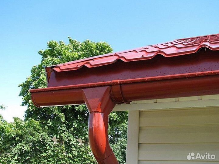 Металлический водосток