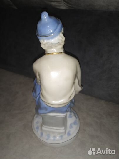 Статуэтка конькобежка, есть склейка, СССР