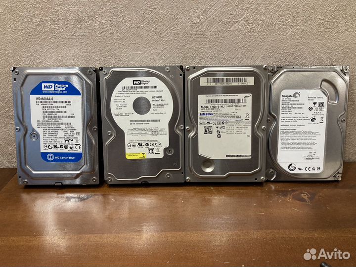 Жесткие диски 1 Tb / 512 Gb / 160Gb / 80 Gb