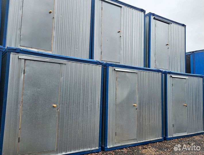 Бытовка блок контейнер. Сборка и доставка