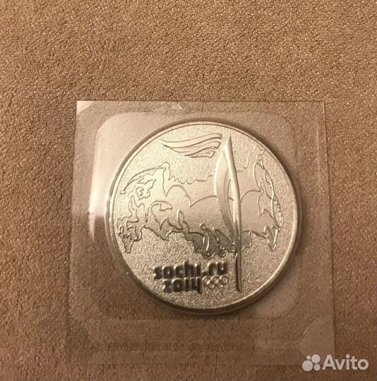 Олимпиада сочи монета