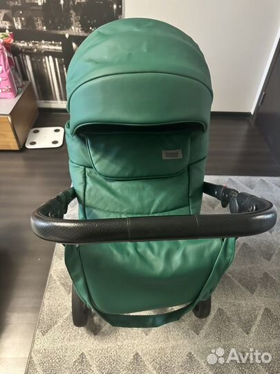 Коляска 2 в 1 riko basic montana изумруд