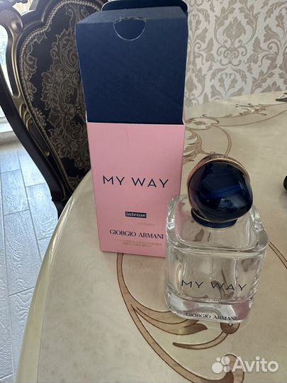 Armani MY WAY флакон и коробка