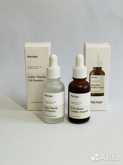 Набор Manyo Galac Niacin + Bifida biome 30+30