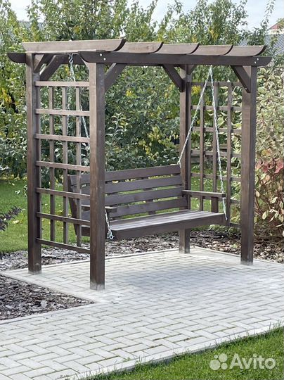 Пергола качель