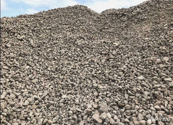 Щебень вторичный в наличии
