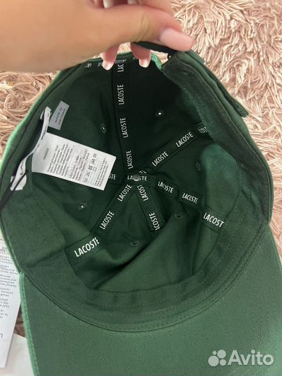 Кепка lacoste оригинальная новая