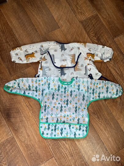 Фартуки для кормления малыша