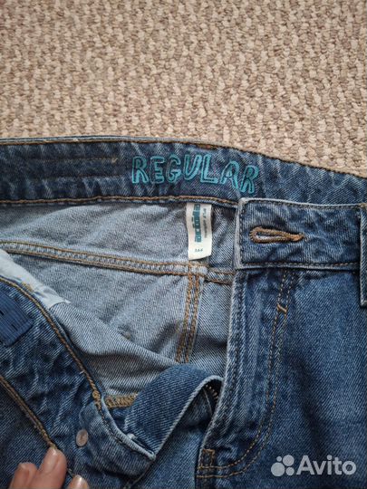 Джинсы подростковые на мальчика