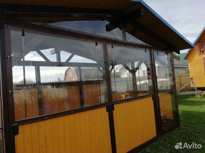 Мягкие окна для террасы