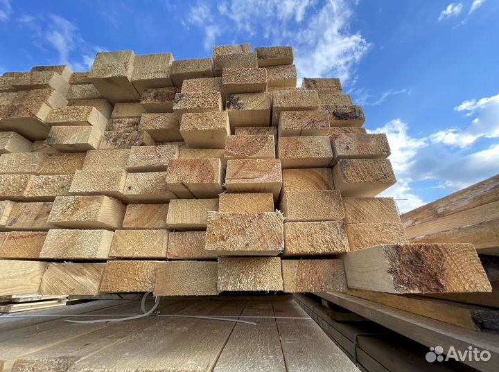 Доска обрезная 25х100