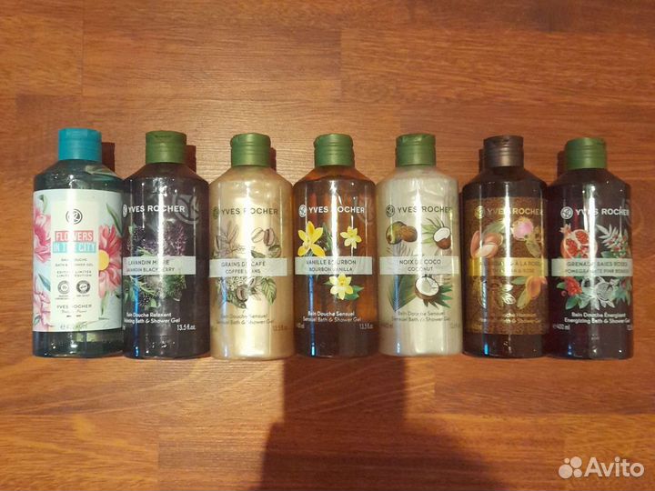 Гели, шампуни Ив Роше