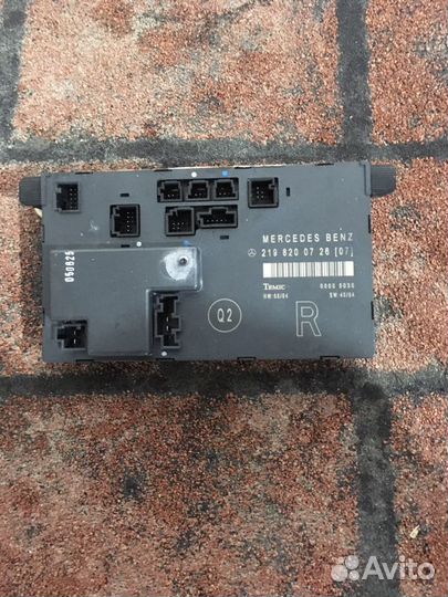 Модуль передней правой двери Mercedes Cls-class W2