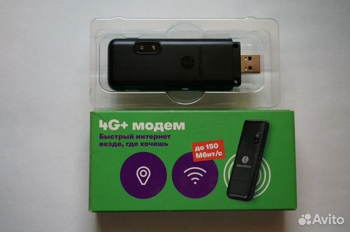 Модем 4G+ Мегафон М150-4