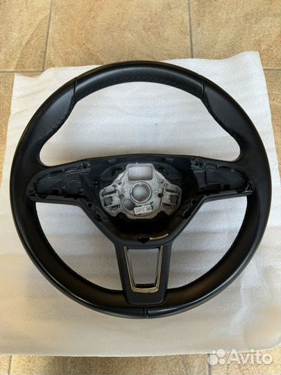 Руль мульти Skoda кожа