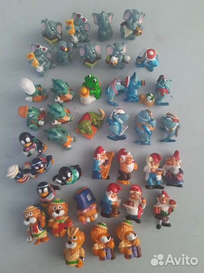 Киндеры 90 х,Бегемоты, Львы, Крокодилы,Лягушки