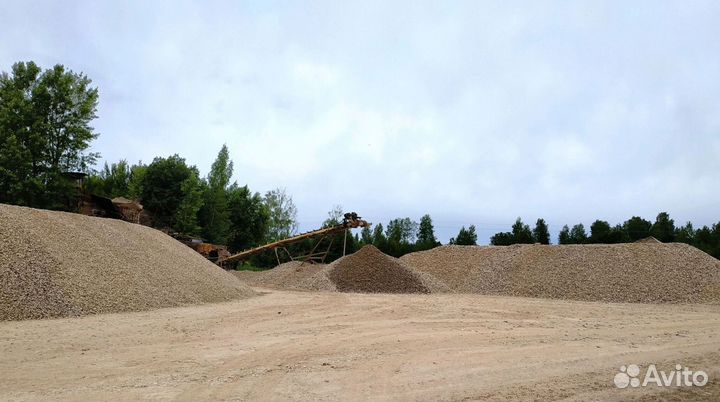 Гравий с доставкой