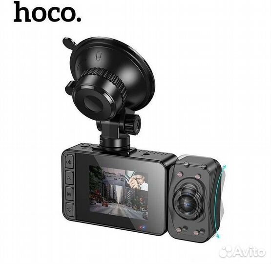 Видеорегистратор 3 камеры, 1 в салон