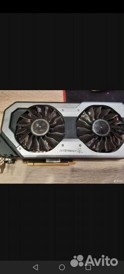Nvidia GTX 1060 6GB palit jetstream