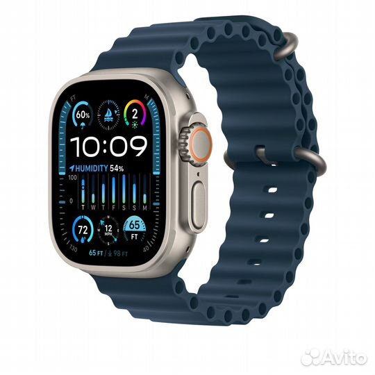 Ремешок Apple Watch 49mm White Midnight Ocean Band